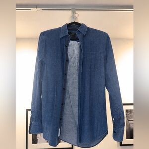 Rag & Bone - Denim Button-Up Shirt - S